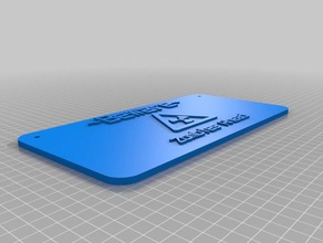 zombies dead ahead signs logos customized 3d print model - Mito3D