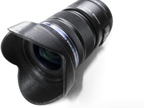 capuchon d'objectif olympus mzuiko numérique 12-50mm micro fourthird monture à baïonnette caméra 3d print model - Mito3D