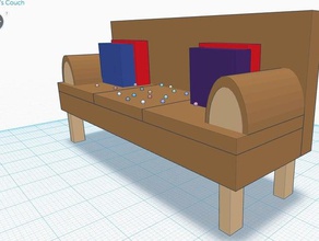 ninas couch 3d printing 3d print model - Mito3D