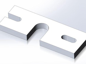 magma e3d plaque de l'imprimante pièces l'adaptateur chaud fin makerfarm maker ferme 3d print model - Mito3D