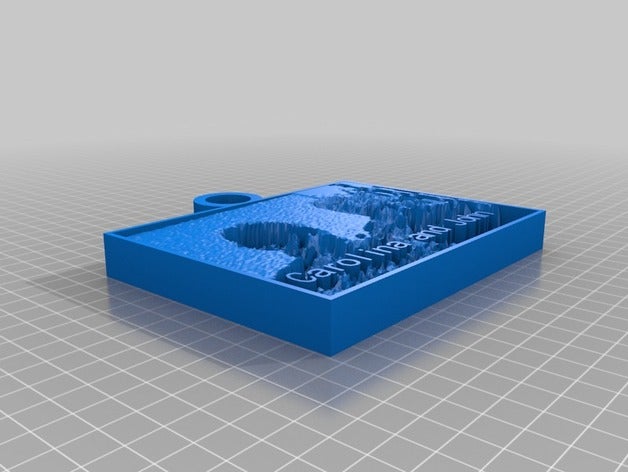 3dprinting plaisir 2d art personnalisé 3D print model - Mito3D