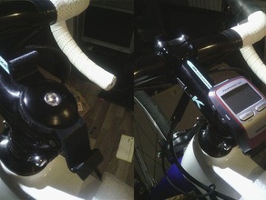 forerunner 305 vélo casque de montage sport à l'extérieur fr305 garmin 3d print model - Mito3D
