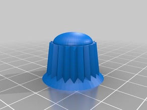 speaker box knob replacement parts customized 3d print model - Mito3D