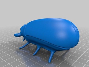 beetle sculptures 3d print model - Mito3D