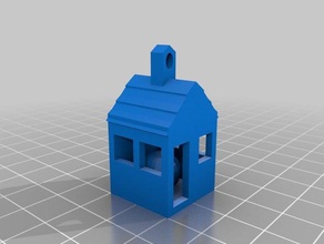 3dyap mini-keychain-Haus-ball hand tools 3d print model - Mito3D