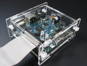 beagleboard rev case computer electronics enclosure laser cutter 3d print model - Mito3D