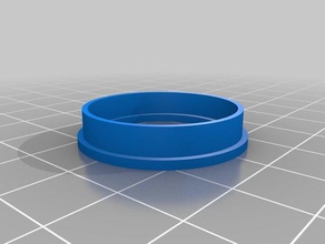 meu personalizados fidget giratório anel 2 anéis 3d print model - Mito3D