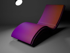 fütüristik chair model furniture amazin awesome chinese colorful future modern new not peice pink present purple spencer yonce 3d print model - Mito3D