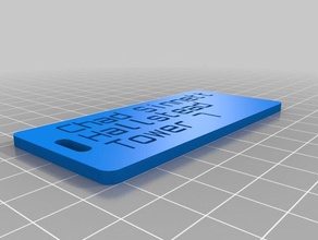 pusulalar şey etiket organizasyon özelleştirilmiş 3d print model - Mito3D