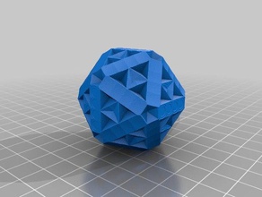 fractale geometriegh2 math Kunst mb3d 3d print model - Mito3D