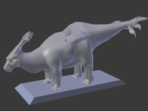 monster hunter 3 aptanoth creature 3d print model - Mito3D