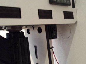 filastruder switch mount 3d printer accessories 3d print model - Mito3D
