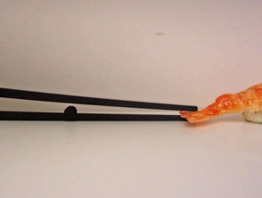 chopstick - hashi bacchette Doğu mutfak ve yemek Çin Japon suşi 3d print model - Mito3D