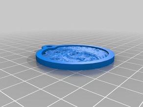 my 3d selfie keychains customized 3d print model - Mito3D