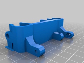 rostock modded partes de carro la plataforma bola enlaces cinturón esparcidor esquina apoyo 3d impresora 3d print model - Mito3D
