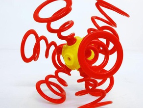 ogo spring construction toys attachment bild bounce sport spiral 3d print model - Mito3D