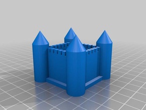 mazgallı kale ııı 3d baskı 3d print model - Mito3D