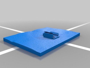 lane stadium de demostración 3d la impresión pruebas 3d print model - Mito3D