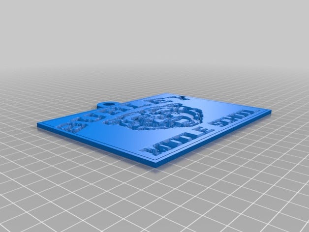 burley lithopane 2d art customized 3D print model - Mito3D