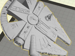 il millennium falcon penny apribottiglie 5c mano strumenti birra star wars 3d print model - Mito3D