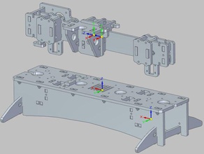 paramétrique printrbot pièces de cao step iges 3d les imprimantes laser coupeur 3d print model - Mito3D