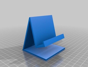my customized mobile phone stand v3 3d print model - Mito3D