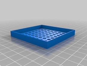 my customized 8x8 5mm led matrix electronics 3d print model - Mito3D