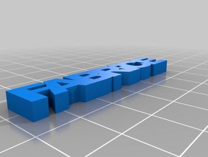 trousseau fabrice porte-clés 3d print model - Mito3D