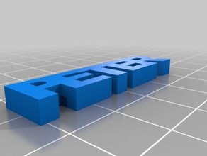 Anahtarlık peter 3d print model - Mito3D