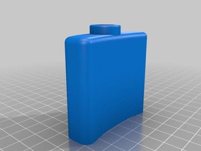 pocket flask kitchen dining freecad 3d print model - Mito3D