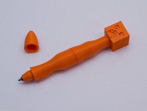 customizable ink pen office 3d print model - Mito3D