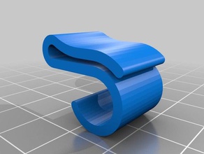 Trinkschlauch-clip sport im freien 3d print model - Mito3D