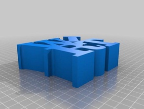 mon personnalisés wirt de la sculpture sculptures 3d print model - Mito3D