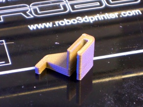 robo3d Ende stop, mod Drucker Teile robo 3d 3d print model - Mito3D