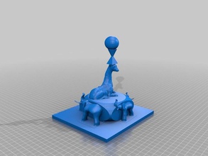giraffelephant diğer işe yaramaz 3d print model - Mito3D