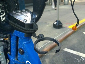nyc citi bike support de tasse sport à l'extérieur citibike 3d print model - Mito3D