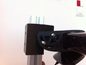 kinect monte 30x30 profilo di alluminio robotica 3d print model - Mito3D