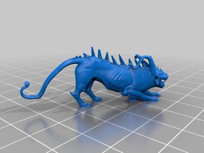 dragon lion sculptures 3d print model - Mito3D