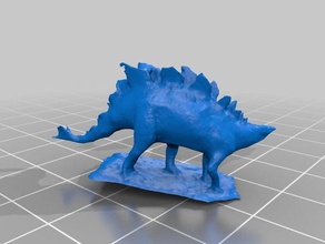 stegosaurus amnh animaux dinosaure jurassique souris squad 3d print model - Mito3D