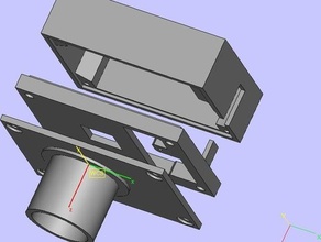 webcam telescópio adaptador outros openscad 3d print model - Mito3D