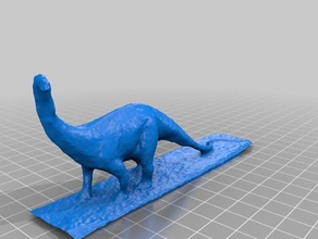 apatosaurus amnh Tiere Dinosaurier jurassic Maus-Kader 3d print model - Mito3D
