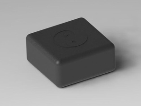 yin yang caixa contentores 3d print model - Mito3D