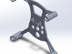 v2 nano quadrocopter blade Q x parçaları rc araçlar 3d print model - Mito3D