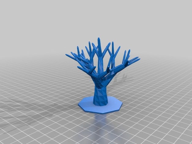 iching tree 248163264 models customized 3D print model - Mito3D