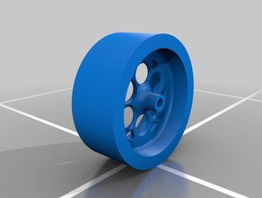 co2, rodas de carro veículos 3d print model - Mito3D