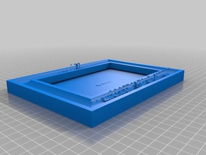 my customized coved picture frame --2 decor 3d print model - Mito3D