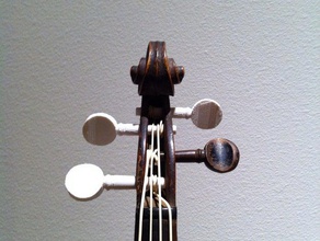 violin peg scans replicas 3d print model - Mito3D