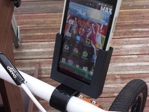 xperia sp bicicletas soporte para teléfono deporte al aire libre 3d print model - Mito3D