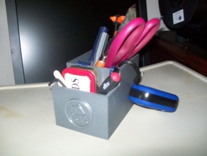 2 bin tool holder organization 3d print model - Mito3D