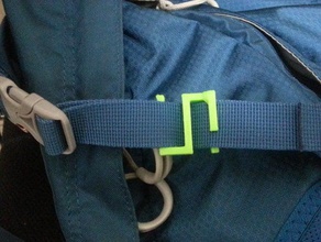 çanta askıları spor açık havada sırt çantası klip remix 3d print model - Mito3D